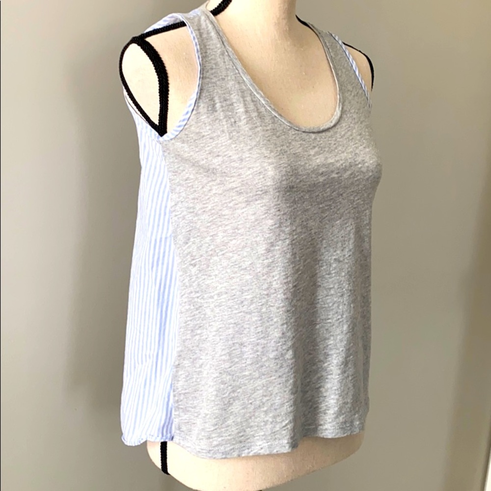 Mixed media top